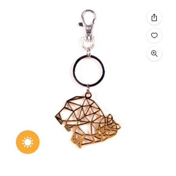 NWT!! Delsol color changing bear keychain - Picture 2 of 9